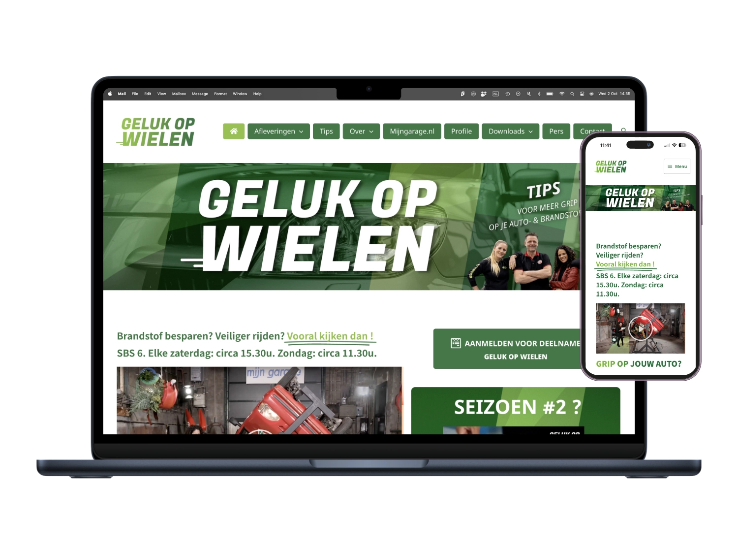 GelukOpWielen portfolio